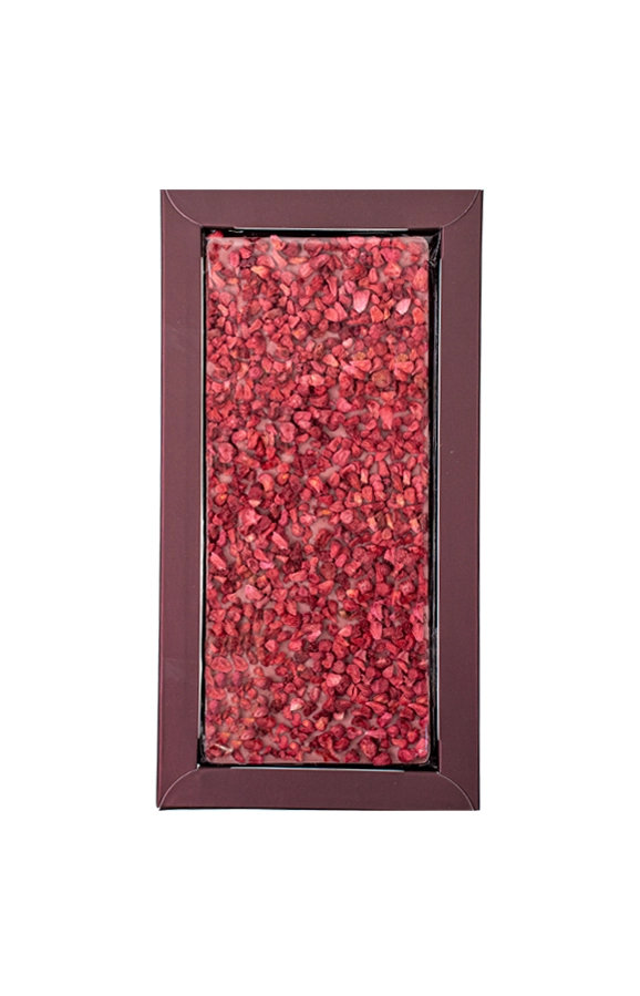 Czekolada ruby z malinami 80g