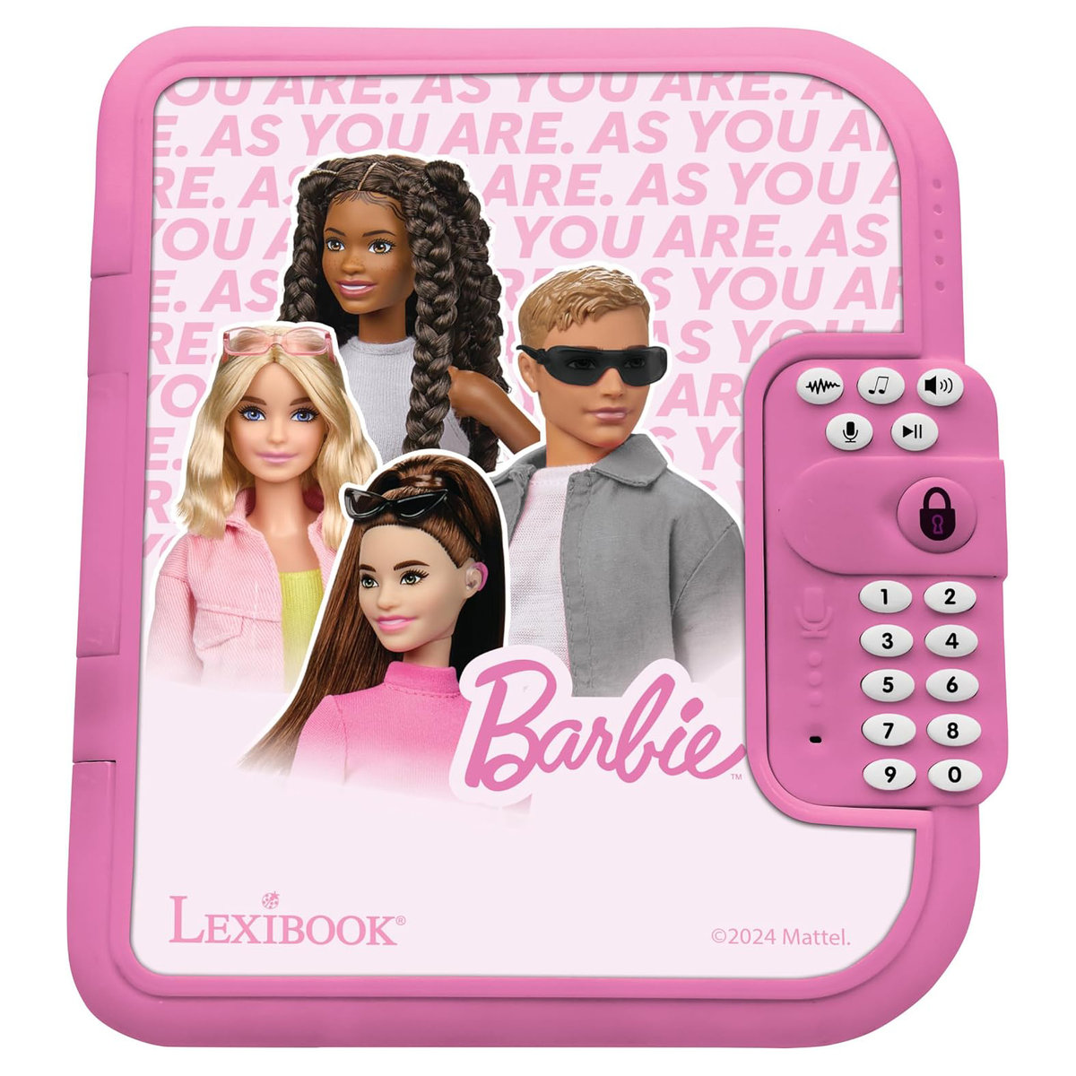 Lexibook Elektroniczny pamiętnik Secret Safe Barbie