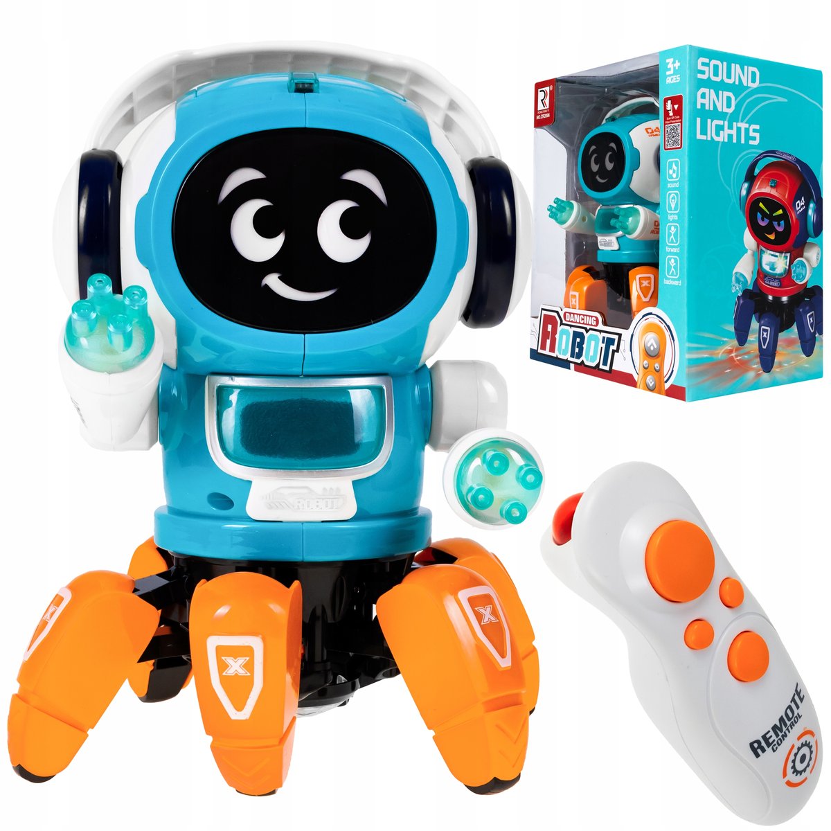 Interaktywny Taneczny Robot Zdalnie Sterowany Pilot Rc Tańczy Śpiewa