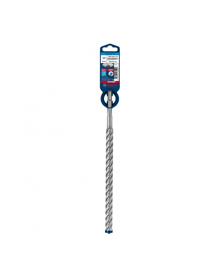 Bosch Expert hammer drill SDS-plus-7X, 17mm working length 250mm