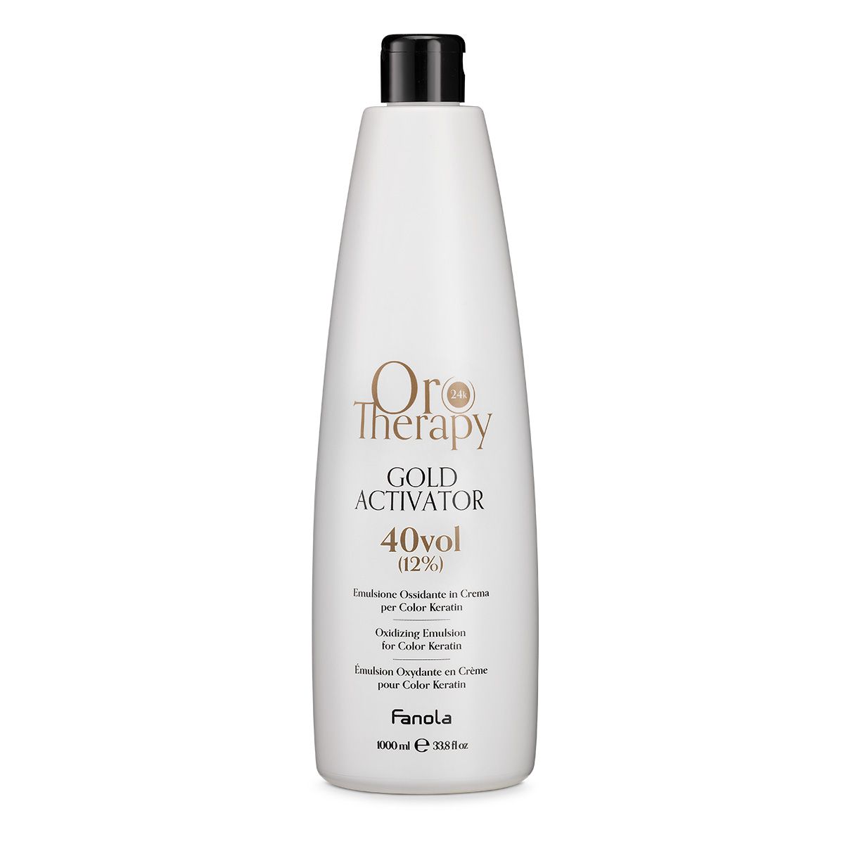 Fanola Oro Therapy, kremowy aktywator 40 vol. 12%, 1000ml