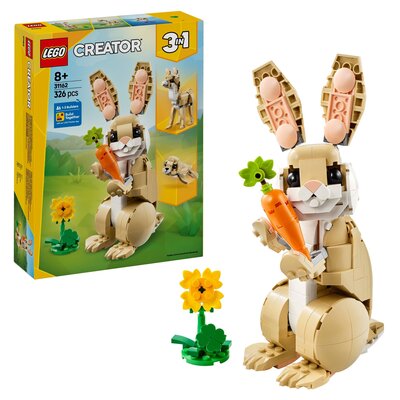 LEGO 31162 Creator 3w1 Uroczy króliczek