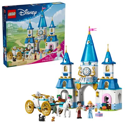 LEGO 43275 Disney Zamek Kopciuszka i kareta