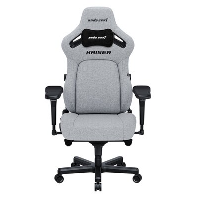 Fotel gamingowy Kaiser 4 L Anda Seat materiałowy szary