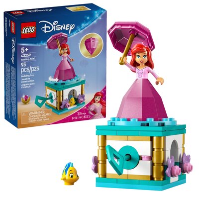 LEGO 43259 Disney Wirująca Arielka