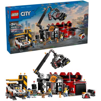 LEGO 60472 City Złomowisko z samochodami