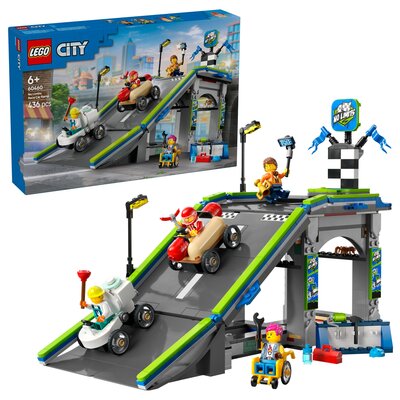 LEGO 60460 City Bez granic: tor z rampami dla wyścigówek