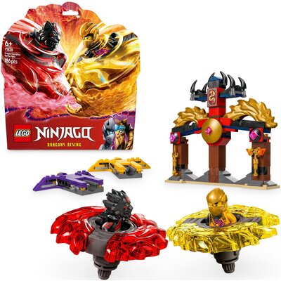 LEGO 71826 NINJAGO Smocze Spinjitzu — zestaw bitewny