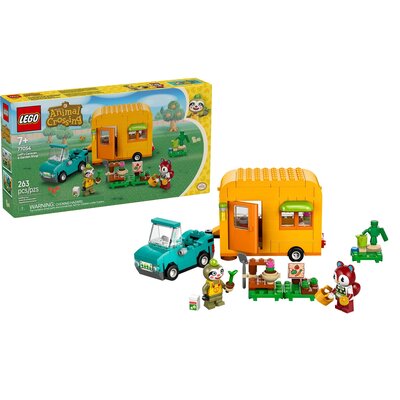LEGO 77054 Animal Crossing Leif i jego karawan oraz sklep ogrodniczy