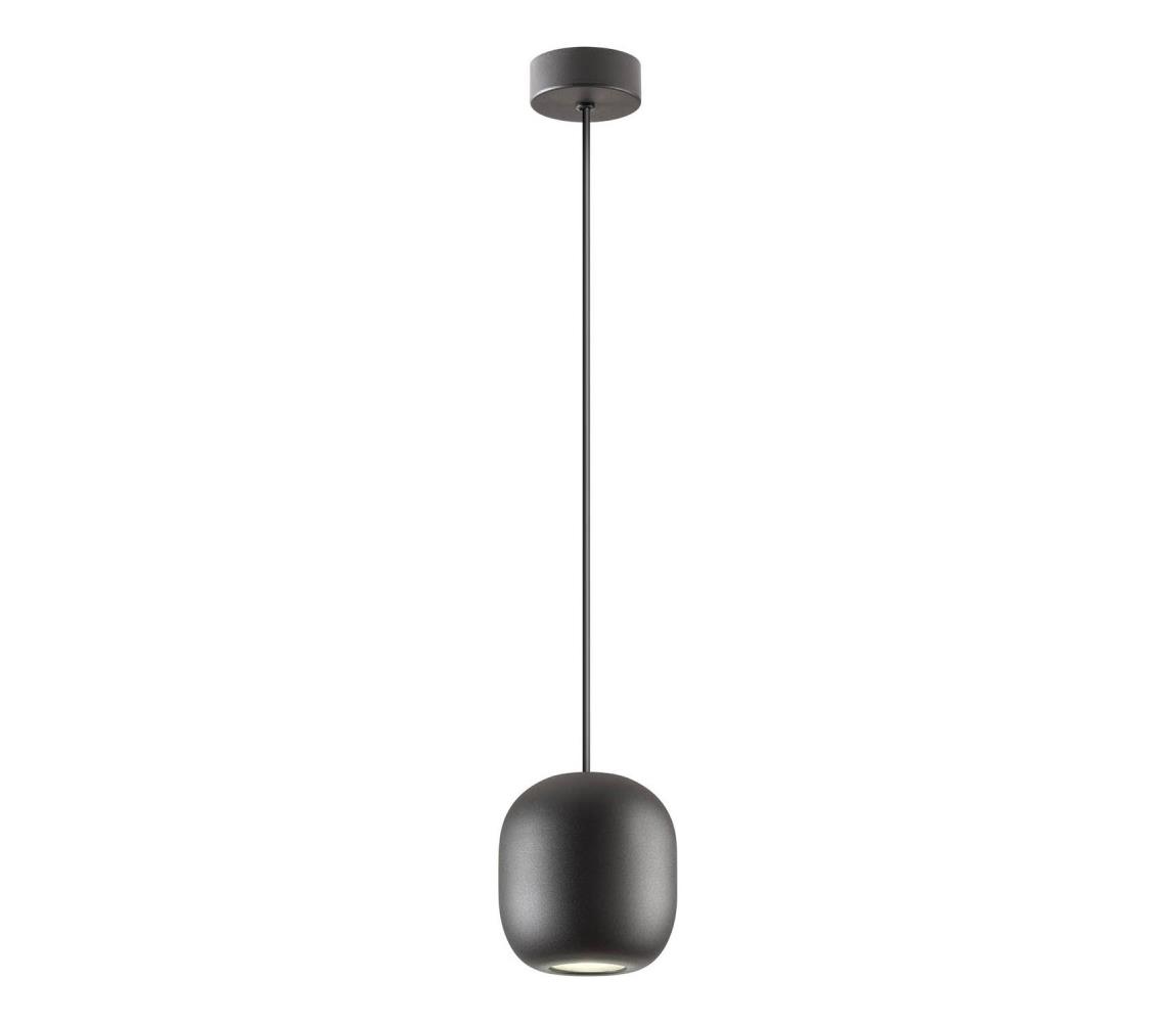 Redo 01-3477 - Żyrandol na lince BOOM 1xGU10/10W/230V śr. 12 cm czarne