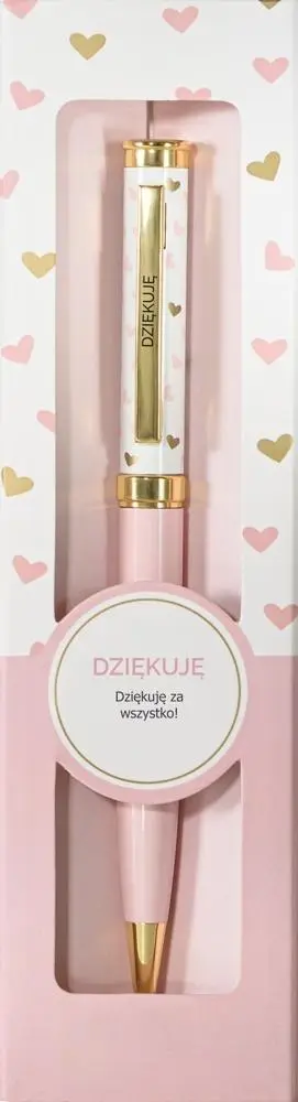 Długopis z grawerem na prezent Dziękuję - Be-Happy Gifts