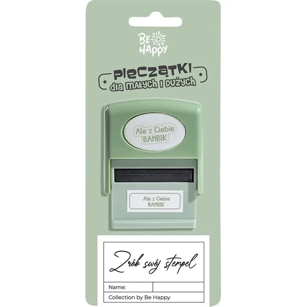 Pieczątka dla dzieci z napisem Ale z Ciebie bambik - Be-Happy Gifts