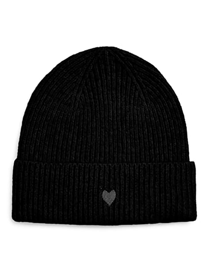 Pieces Czapka beanie w kolorze czarnym