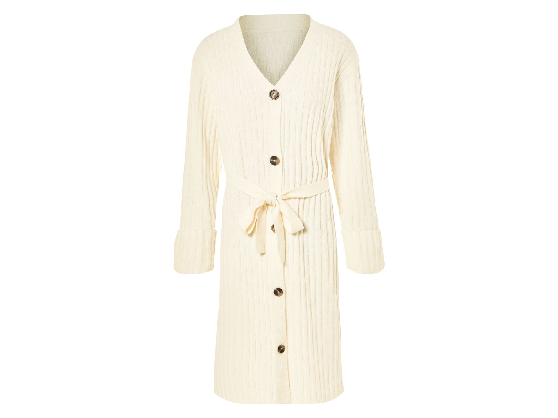 esmara® Kardigan damski z recyklingu (XS (32/34), Biały)