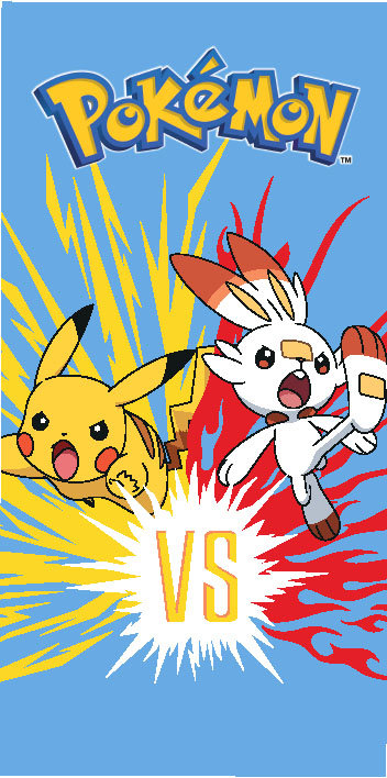 Ręcznik kąpielowy POKEMON PIKACHU 70cm x 140cm