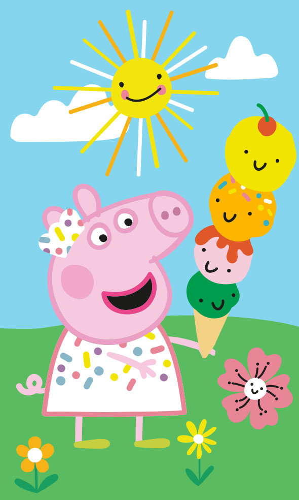 Ręcznik 30x50cm ŚWINKA PEPPA