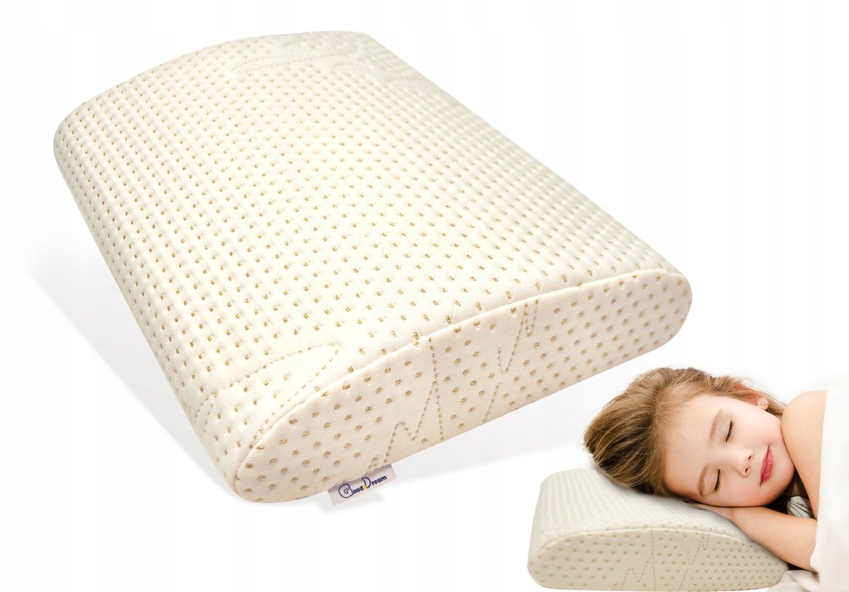 Poduszka dla dzieci GOOD DREAM 30x40 profilowana Memory Foam do spania