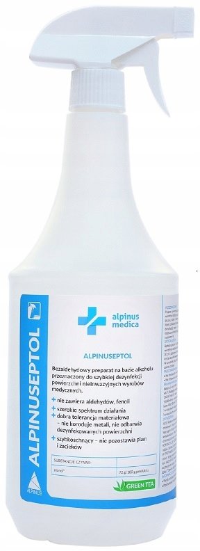 DEZYNFEKCJA POWIERZCHNI ALPINUSEPTOL 1L Green Tea
