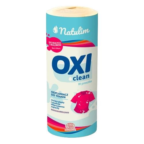 NATULIM OXI Clean Odplamiacz w proszku do białych i kolorowych tkanin, 500g
