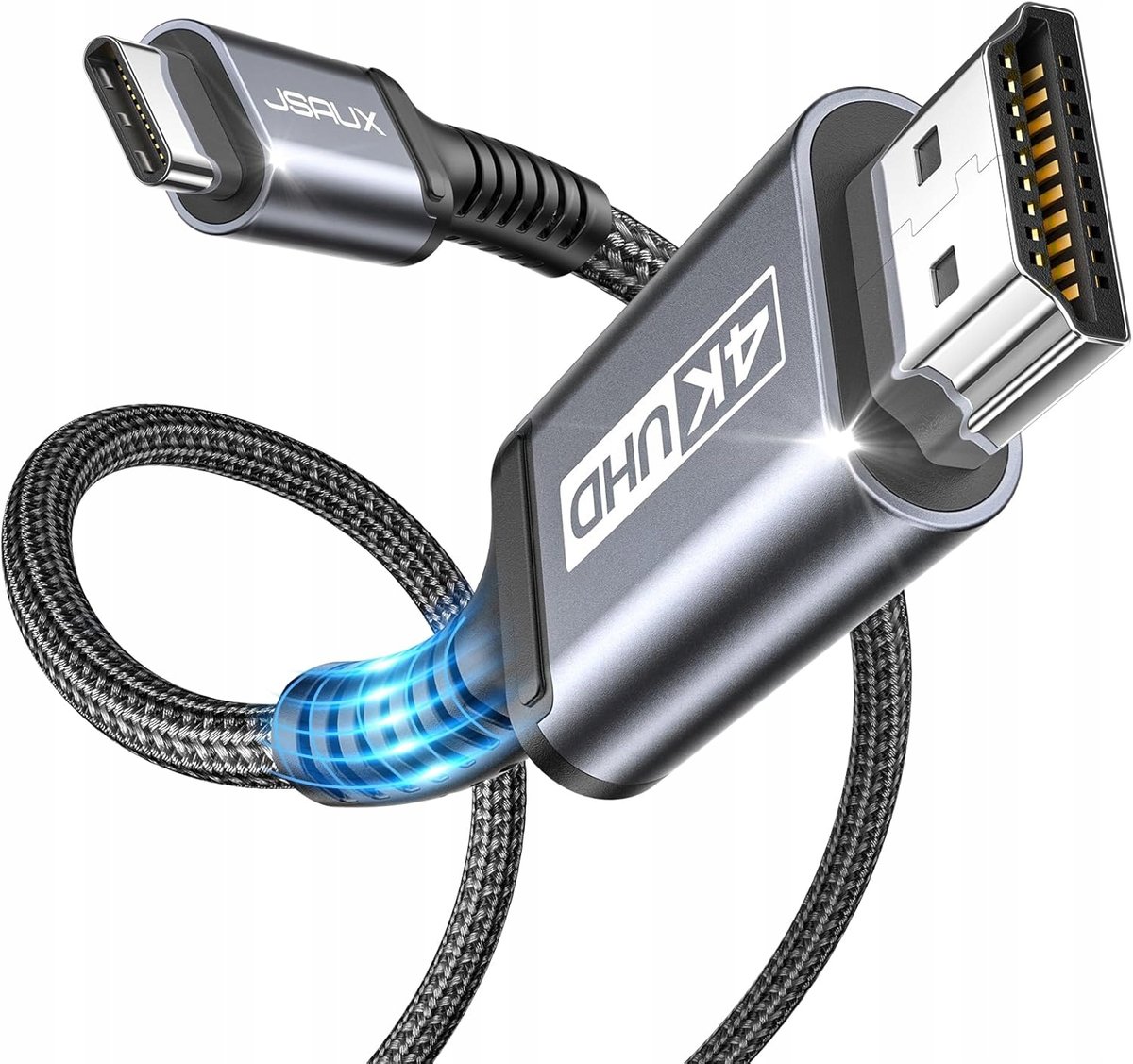 Kabel USB-C na HDMI 4K UHD z Thunderbolt 3 2m