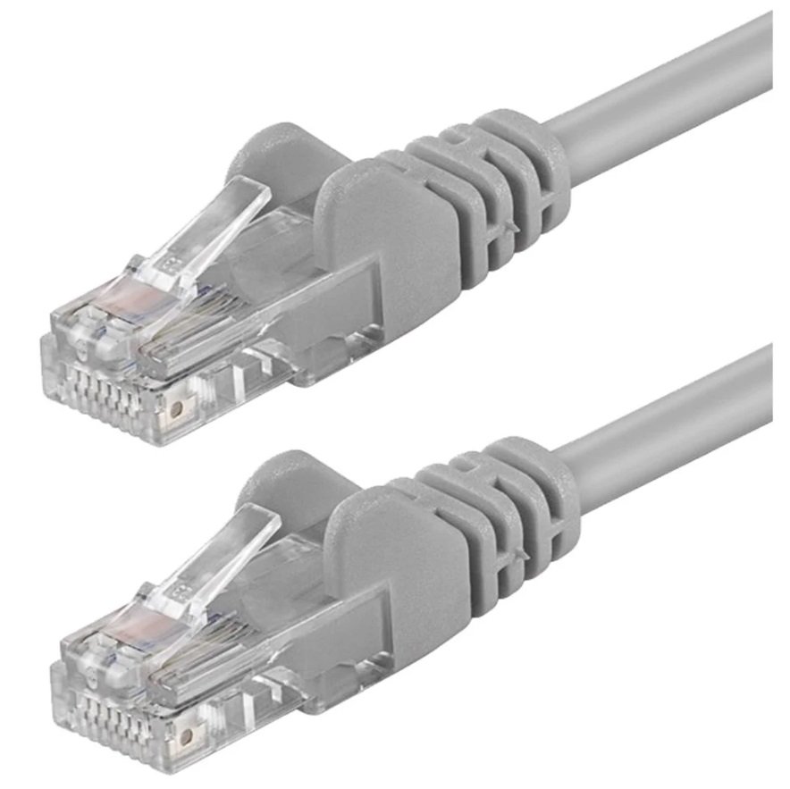 Intellinet Patchcord Cat6 UTP 0,3m 100% Miedź szary