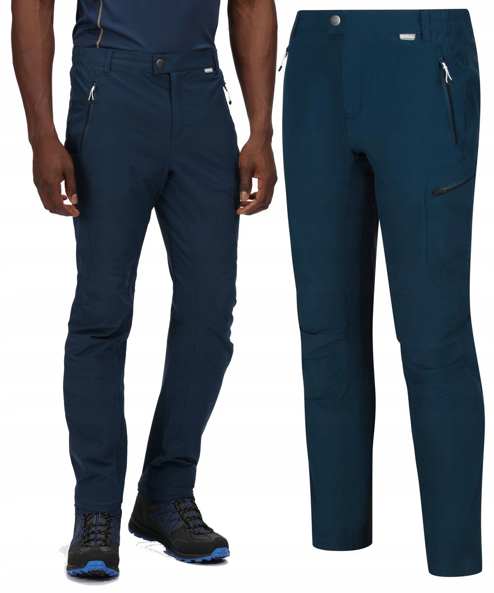 Spodnie trekkingowe Regatta Highton trs RMJ216L granatowy ZV7 32/34 M