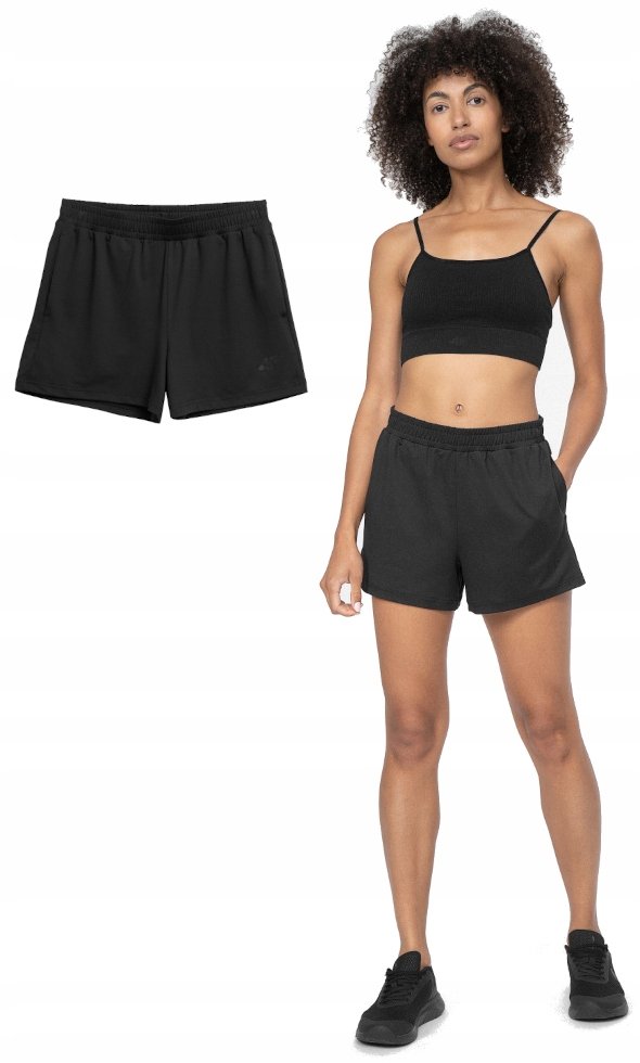 DAMSKIE KRÓTKIE SPODENKI 4F SS23 FSHF200 20S XXL