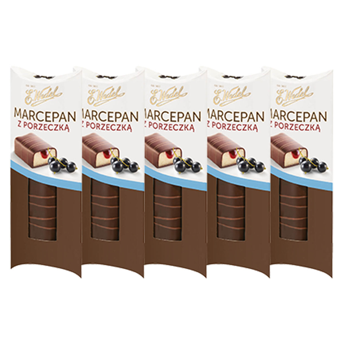 Baton marcepan z porzeczką - Zestaw 5 x 26 g E.Wedel