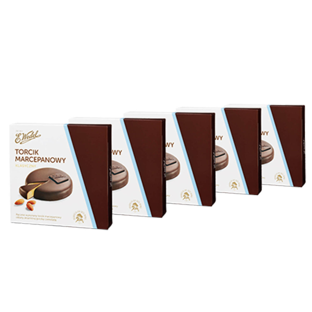 Torcik marcepanowy - Zestaw 5 x 120 g E.Wedel