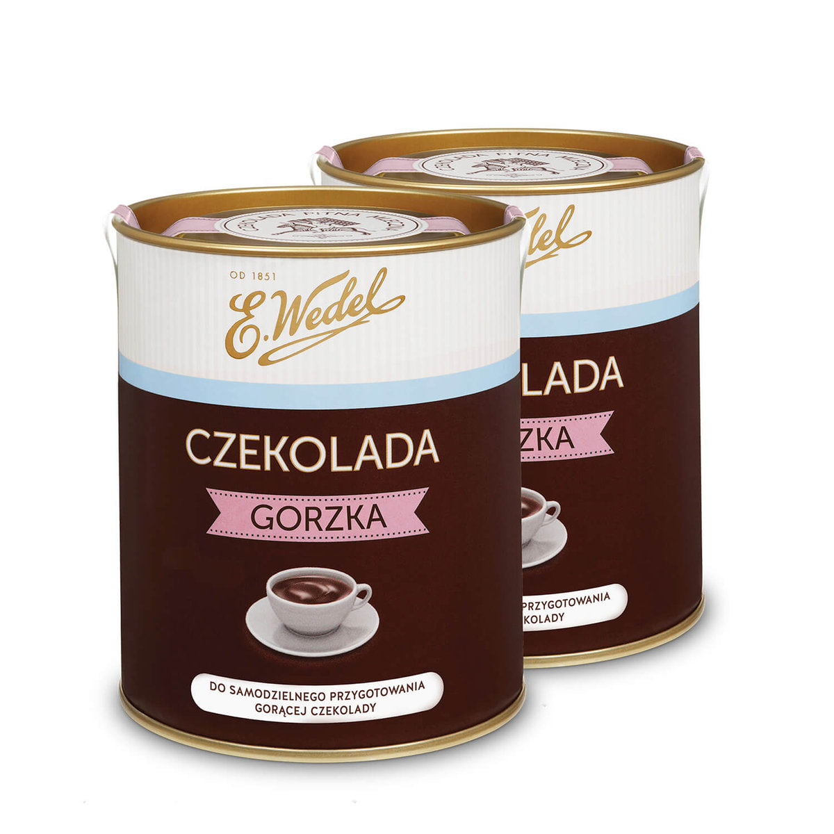 2 x Czekolada pitna gorzka do samodzielnego przygotowania 200 g E.Wedel