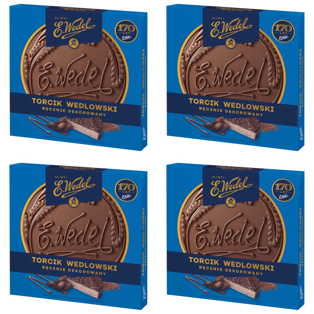 Torcik Wedlowski E.Wedel (4 szt. x 250 g) E.Wedel