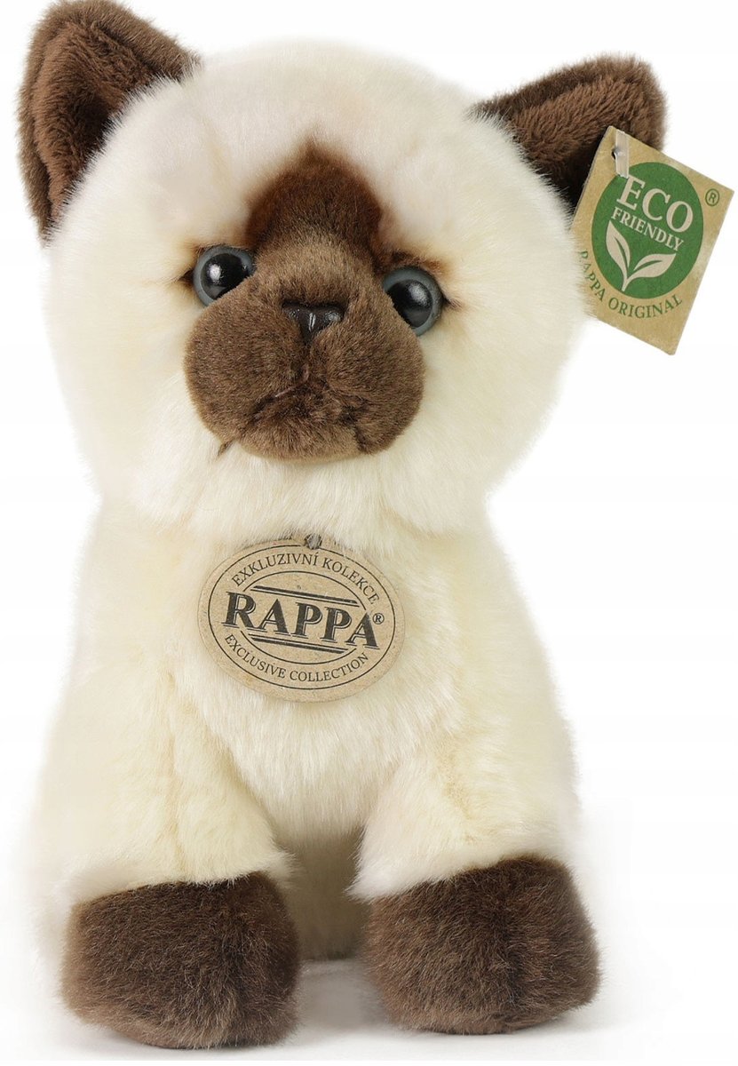 Pluszak Maskotka Kotek Syjamski Eco Friendly Prezent Na Święta