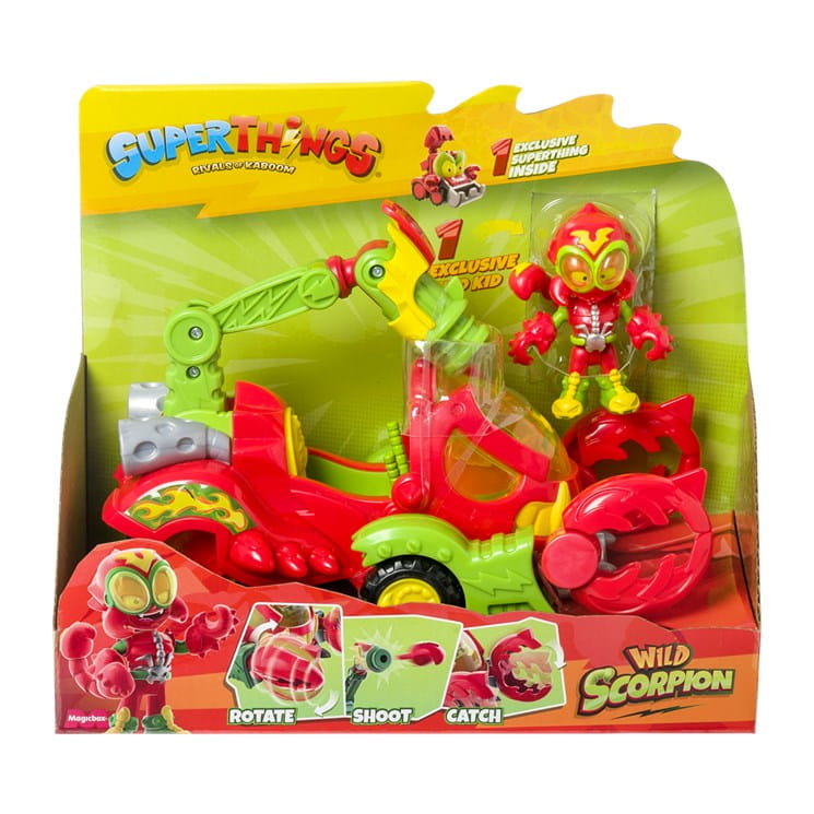 SUPERTHINGS KAZOOM POWER POJAZD BOJOWY KID FURY