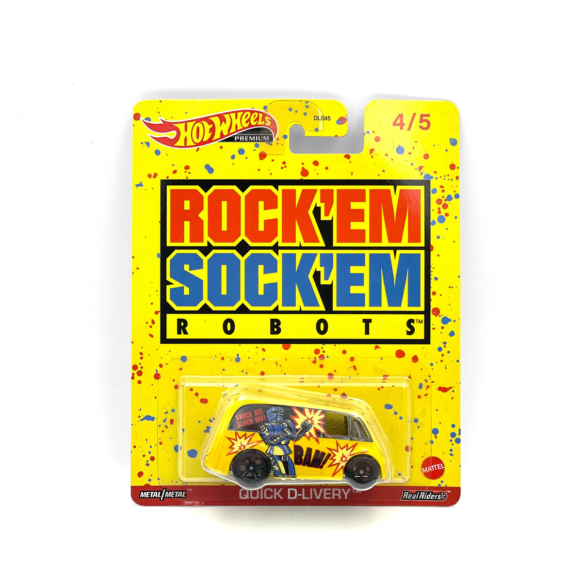 Quick D-Livery - Pop Culture Rock'em Sock'em Robots Hot Wheels Premium 1:64