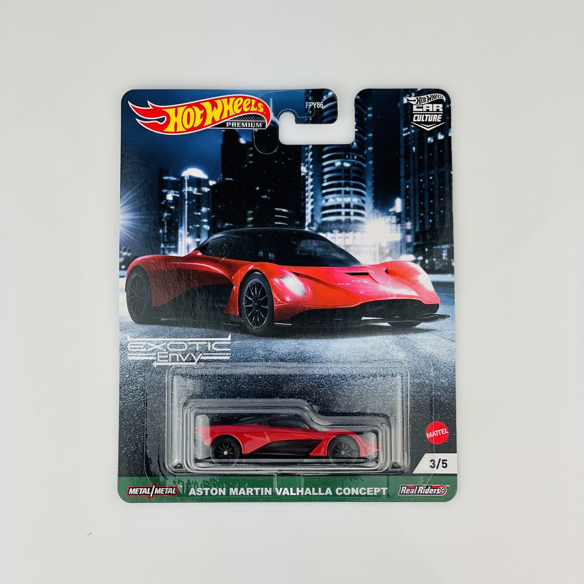 Aston Martin Valhalla Concept - Car Culture Exotic Envy Hot Wheels Premium 1:64