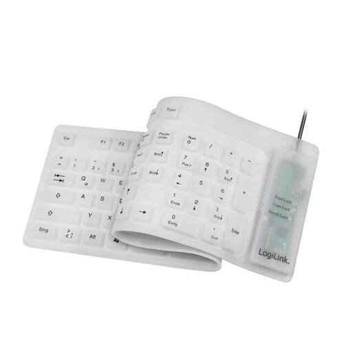 Klawiatura Przewodowa LogiLink ID0018A QWERTZ