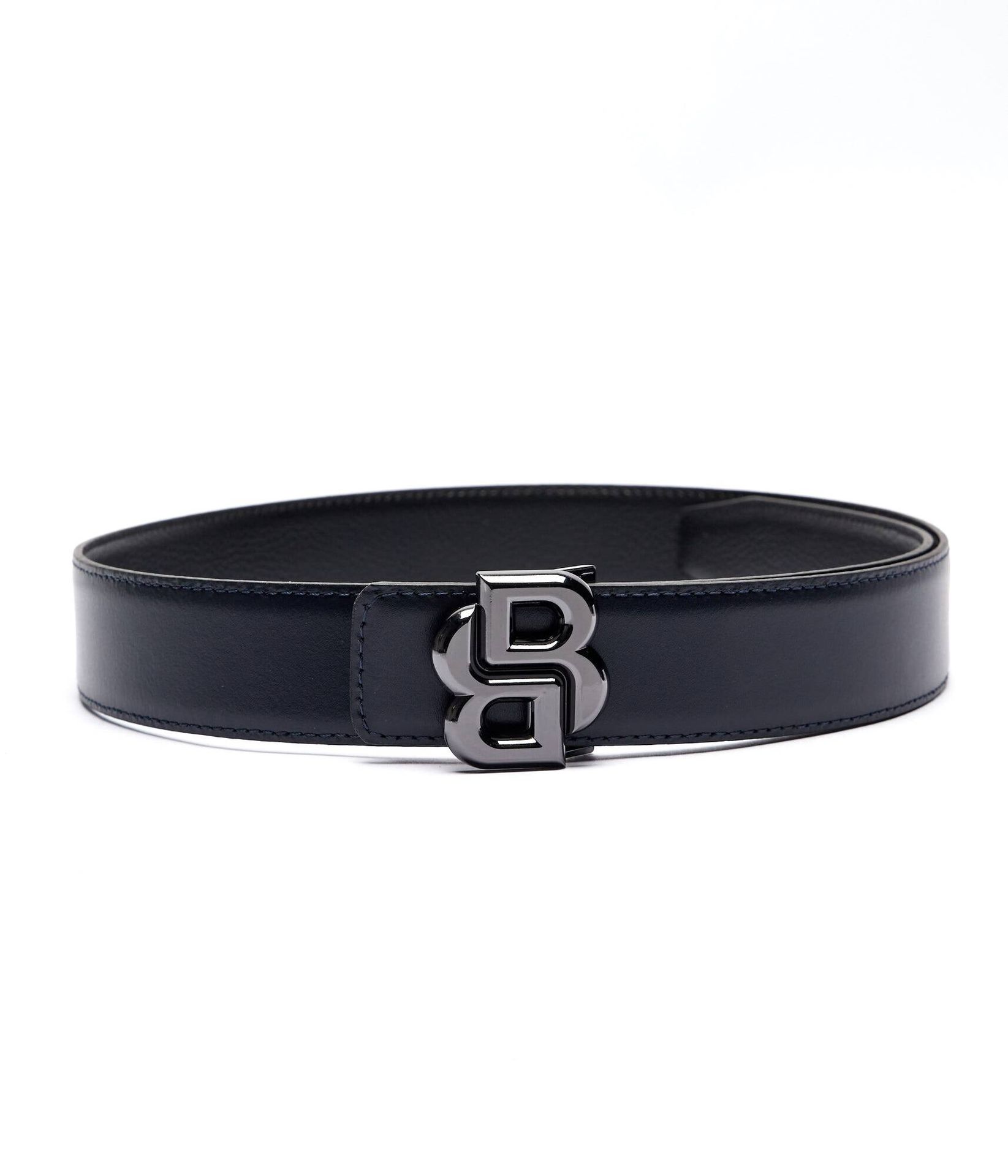 BOSS BLACK Skórzany dwustronny pasek B_Icon