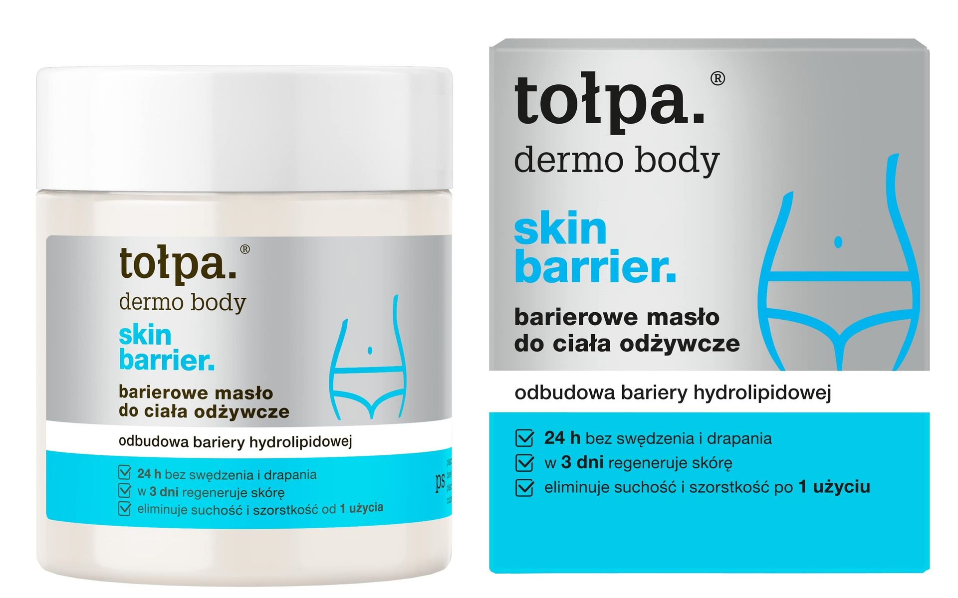 Tołpa Dermo Body Skin Barrier Masło do ciała Odbudowa Bariery Hydrolipidowej