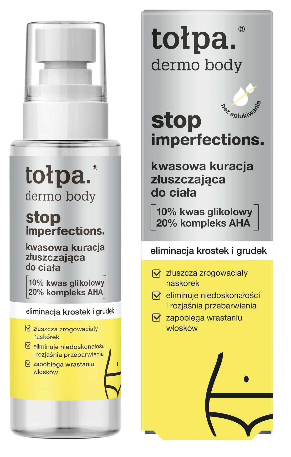 Tołpa Dermo Body Stop Imperfections Kwasowa kuracja złuszczająca 30% kwasów