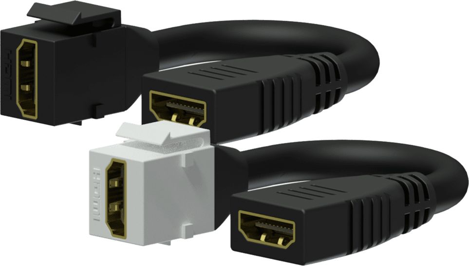 Adapter AV Procab HDMI - HDMI biały VCK450/W