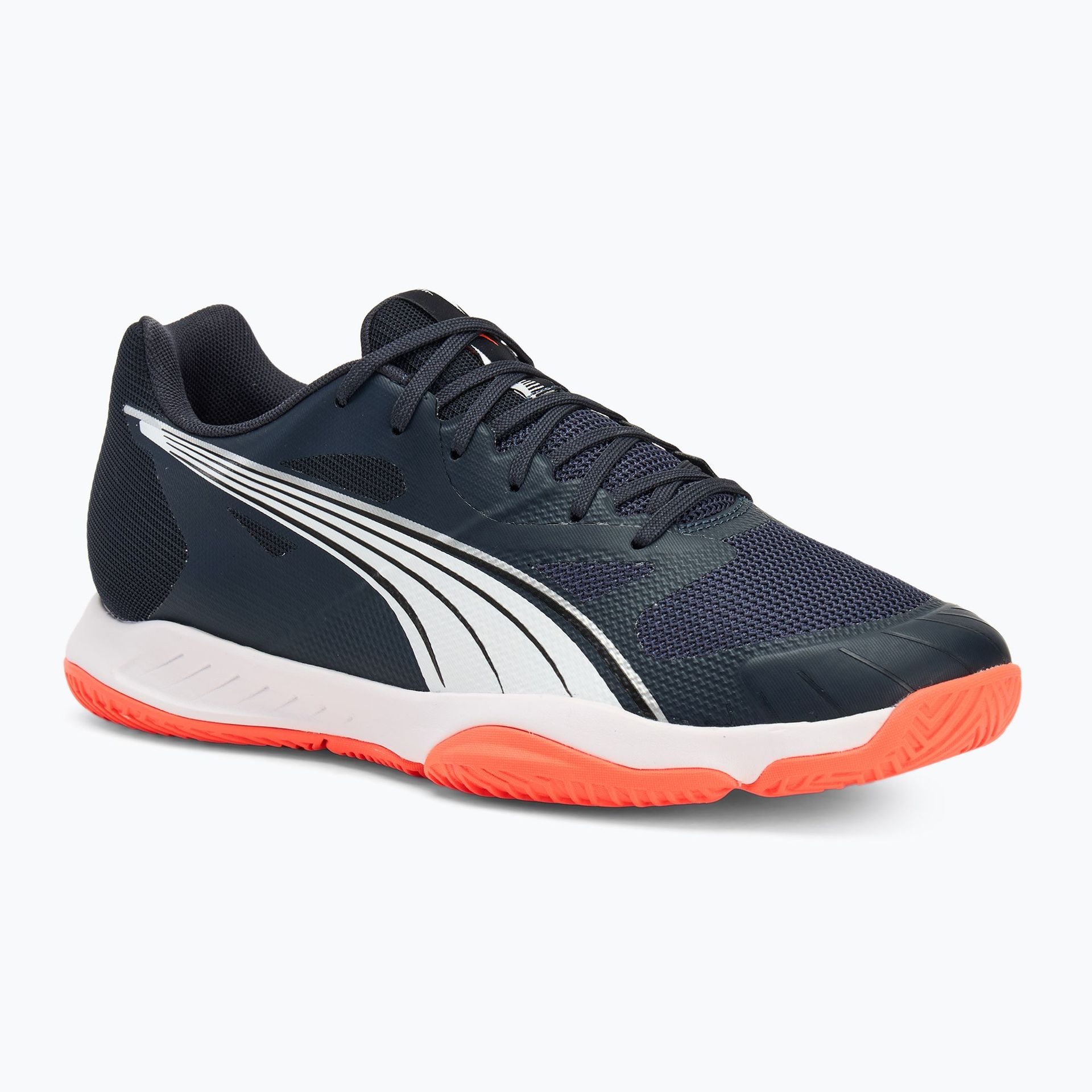 Buty do piłki ręcznej PUMA Eliminate Turbo parisian night/ puma white/ glowning red WYSYŁKA W 24H 30 DNI NA ZWROT