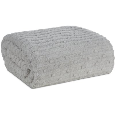 Koc EUROFIRANY Design 91 Lisa 70 x 160 cm Srebrny