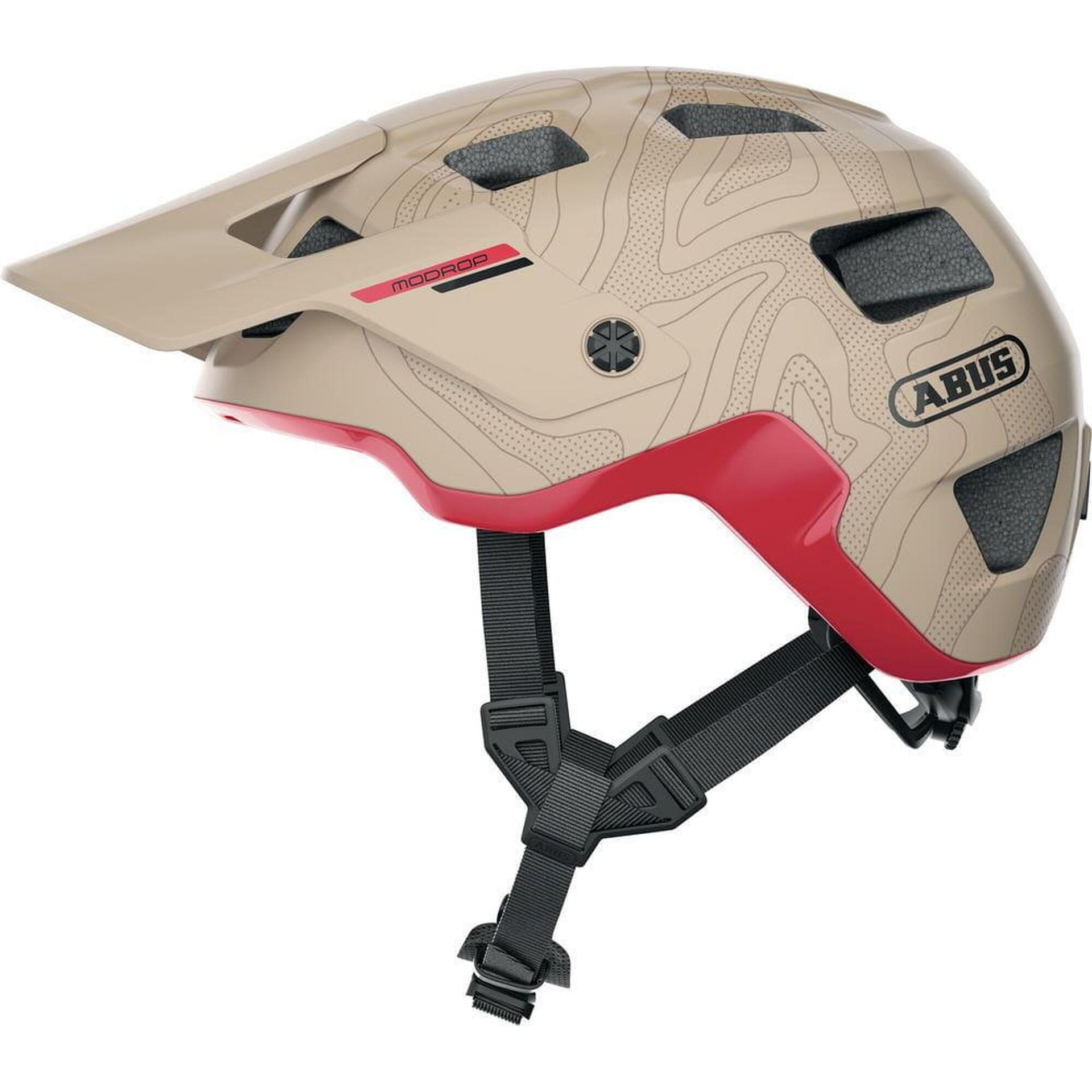 Abus MoDrop Helmet, beżowy S | 51-55cm 2022 Kaski rowerowe 64857