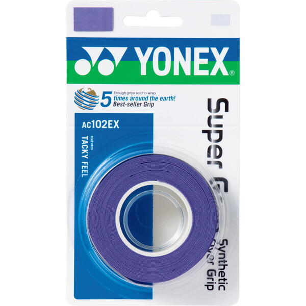 Yonex owijka tenisowa X3 SUPER GRAP PURPLE AC102EX 4547656820065