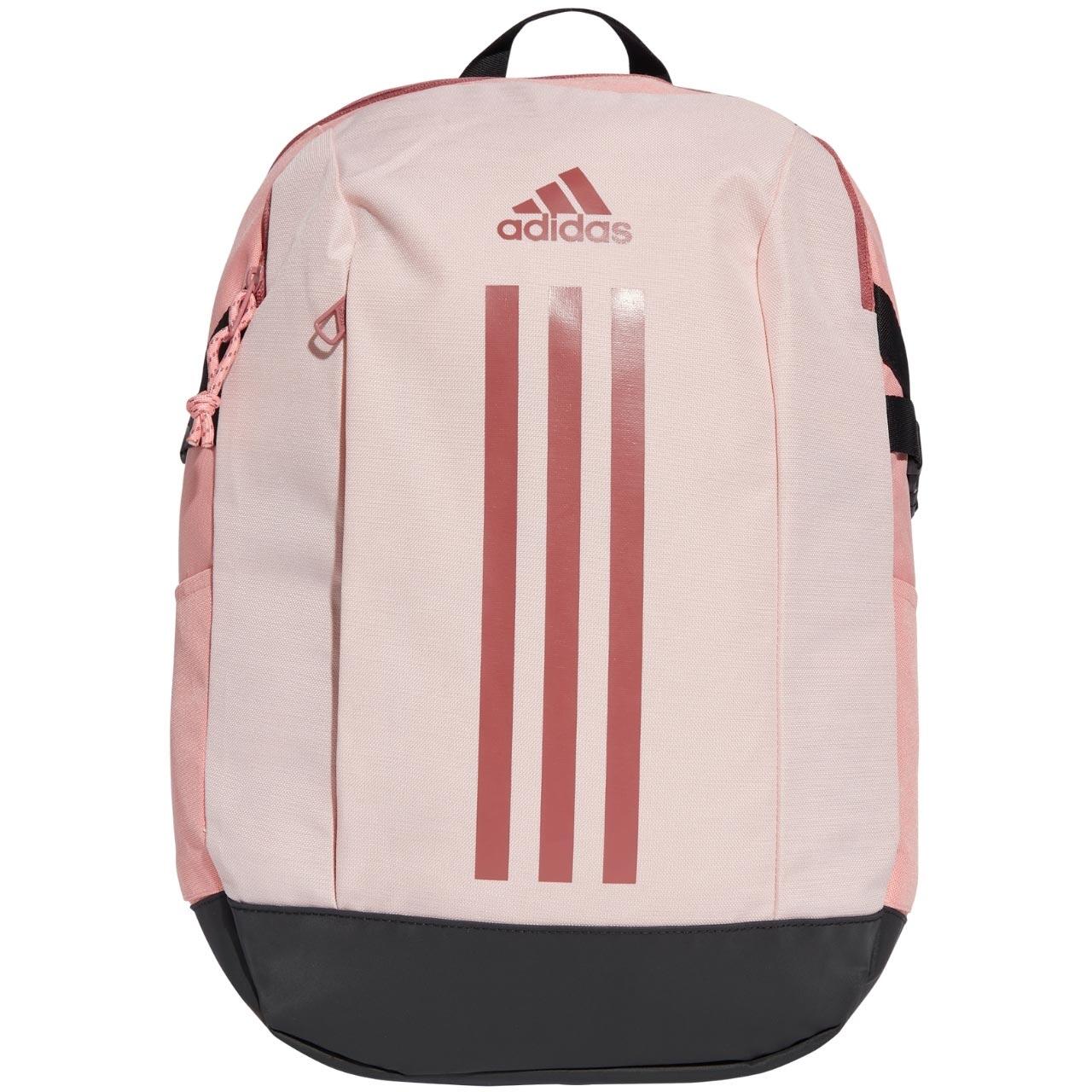 adidas Plecak Unisex's Power, jeden rozmiar, Piaszczysty róż/półróżowa iskra/preferowany szkarłatny/biały, Rozmiar Uniwersalny