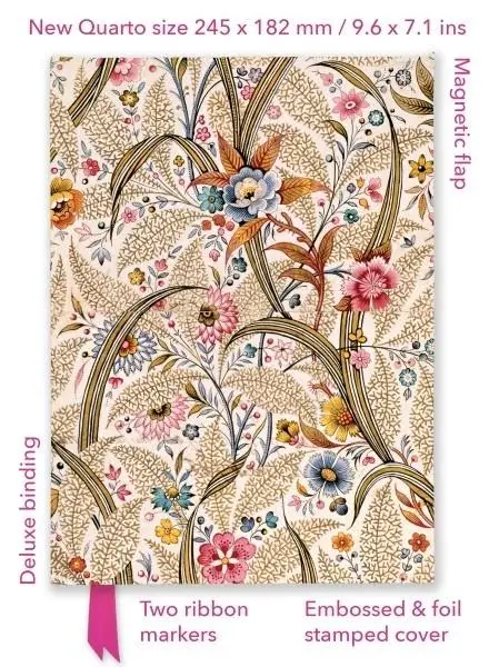 Notatnik quatro linia TW Marble End Paper - Flame Tree