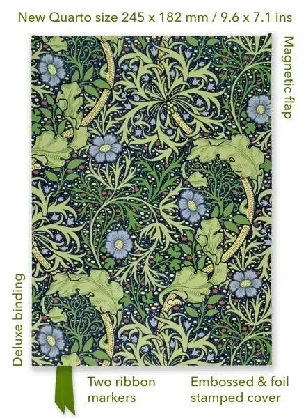 Notatnik quatro linia TW Wodorosty William Morris - Flame Tree