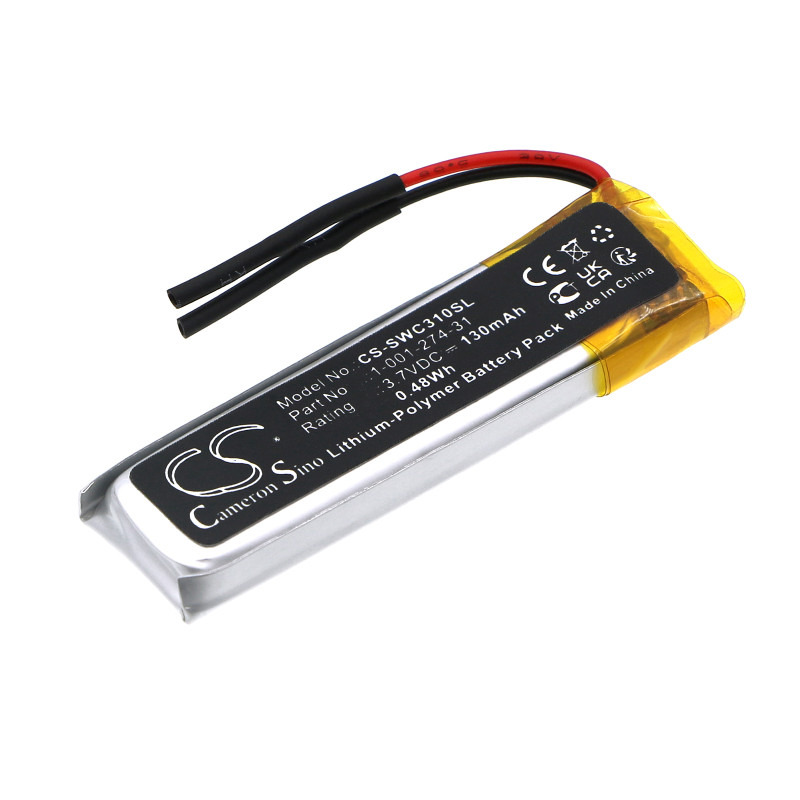 Sony WI-C200 / 1-001-274-31 130mAh 0.48Wh Li-Polymer 3.7V (Cameron Sino)