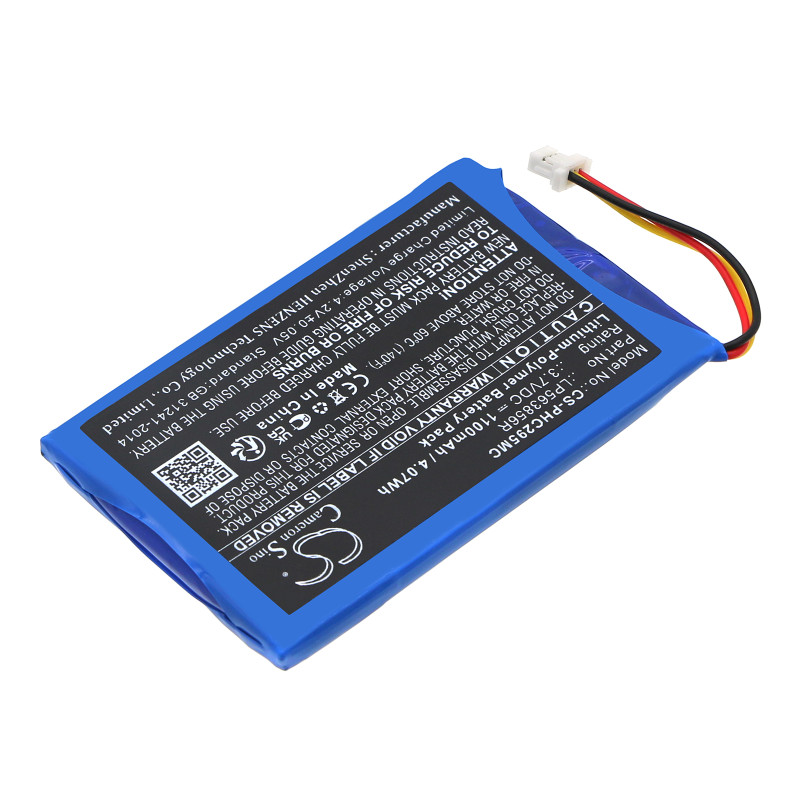Philips HD CAM 295 / LP563856R 1100mAh 4.07Wh Li-Polymer 3.7V (Cameron Sino)