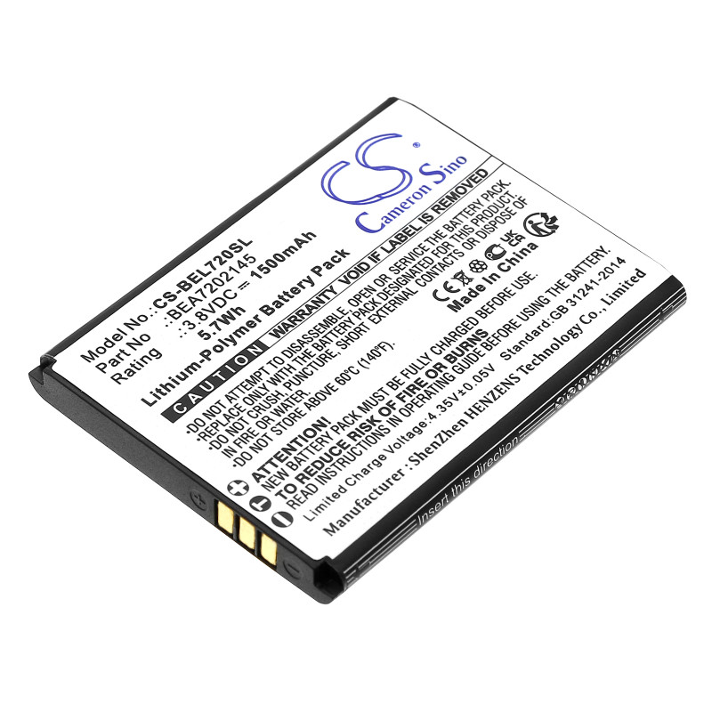 Bea-fon SL720 / BEA7202145 1500mAh 5.70Wh Li-Polymer 3.8V (Cameron Sino)